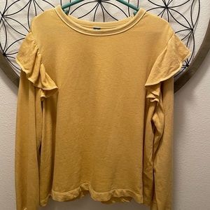 Old Navy Ruffle Trim Sweatshirt
